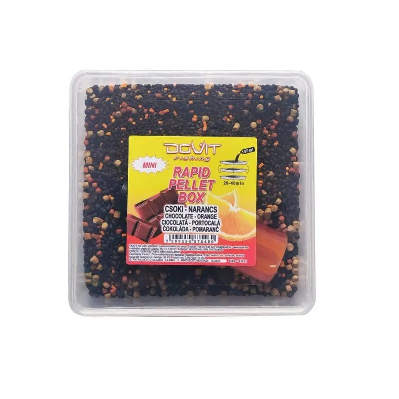 Пелети Dovit RAPID PELLET BOX - CHOCOLATE ORANGE