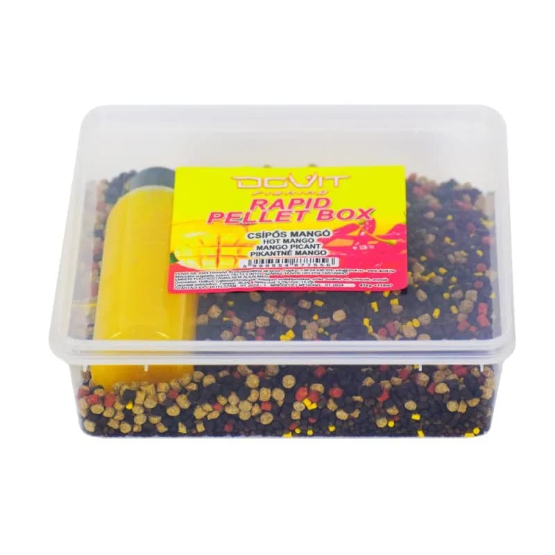 Пелети Dovit RAPID PELLET BOX - HOT MANGO